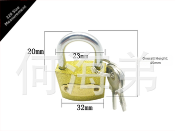 Ball Shield visací zámok do domácnosti — meďový materiál, pre internát, moderný štýl