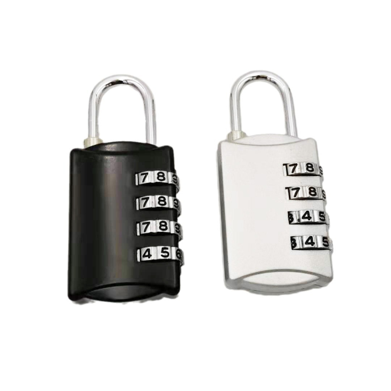 Cinka sakausējuma 4 ciparu paroles atslēga bagāžai, 45 g, drukāts logo, En Chuan Lock Industry