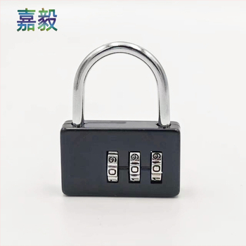 Încuietoare mecanică din aliaj de zinc N814, grosime tijă 3,5 mm, distanță între tijă 21 mm