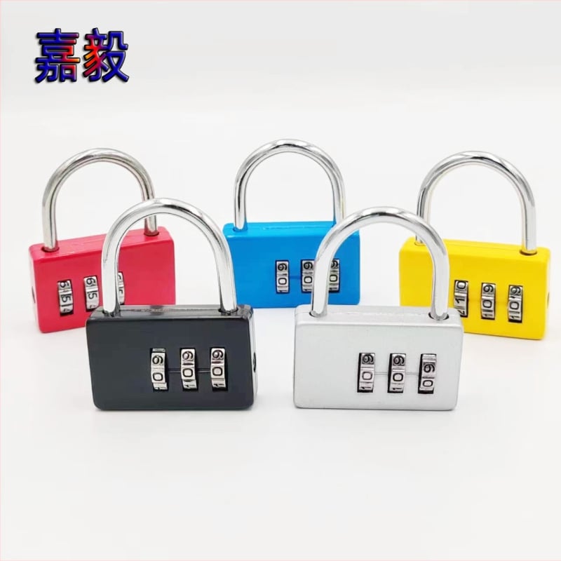 Încuietoare mecanică din aliaj de zinc N814, grosime tijă 3,5 mm, distanță între tijă 21 mm