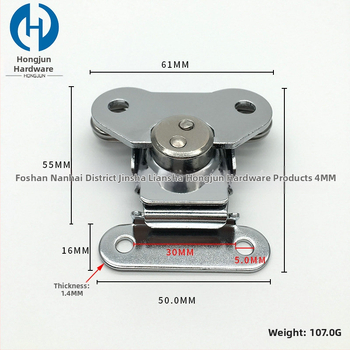 Kastes aizsardzība - tauriņcilindra slēdzene, griežams slēdzis ar atsperi - Modelis HJ-2535Y, Hung-Jun