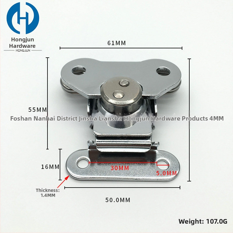 Kastes aizsardzība - tauriņcilindra slēdzene, griežams slēdzis ar atsperi - Modelis HJ-2535Y, Hung-Jun