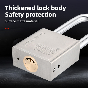 Slēdzene Type C, no dzelzs, zīmols Goeo, piemērots rūpnīcai, lielveikalam un mājām