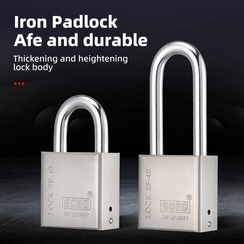 Slēdzene Type C, no dzelzs, zīmols Goeo, piemērots rūpnīcai, lielveikalam un mājām