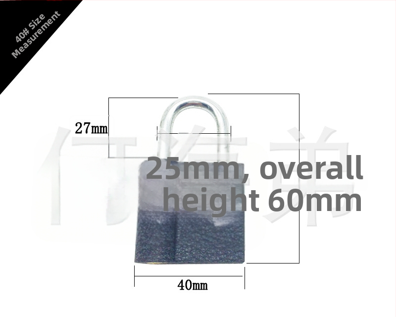 Dzelzs slēdzene – Marbles Top Lock, skapju slēdzene ar modernu vienkāršu stilu