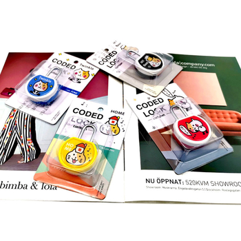 Jin Yi ABS parolē slēdzene – Mini ceļojumu slēdzene, 24 g, logotipa druka pieejama, personalizācija, piemērota ceļojumu somām, koferiem, kosmētikas somām un biroja precēm