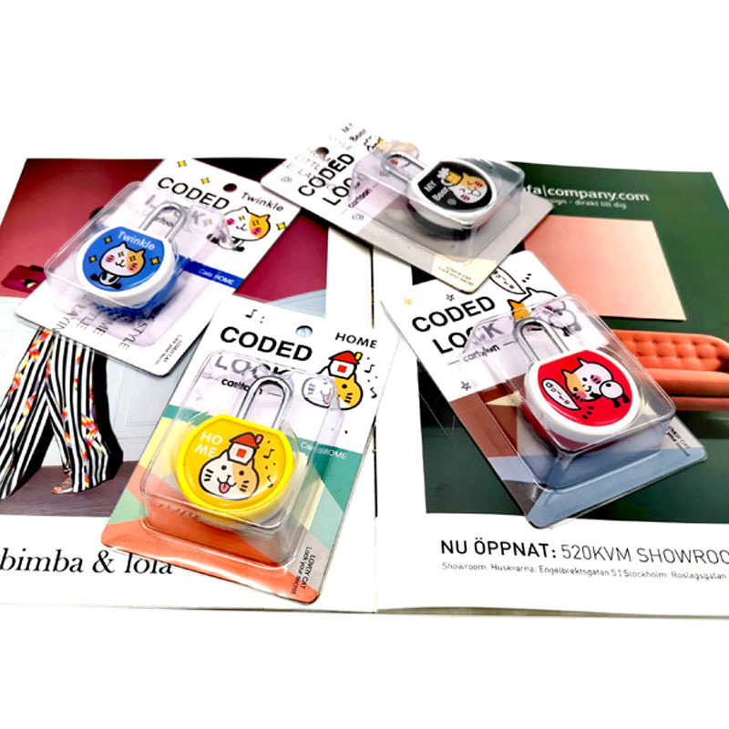 Jin Yi ABS parolē slēdzene – Mini ceļojumu slēdzene, 24 g, logotipa druka pieejama, personalizācija, piemērota ceļojumu somām, koferiem, kosmētikas somām un biroja precēm