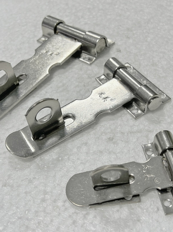 Horizontāla slēdzene no nerūsējoša tērauda, modelis 2,5 collas