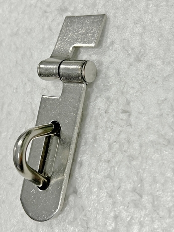 Horizontāla slēdzene no nerūsējoša tērauda, modelis 2,5 collas