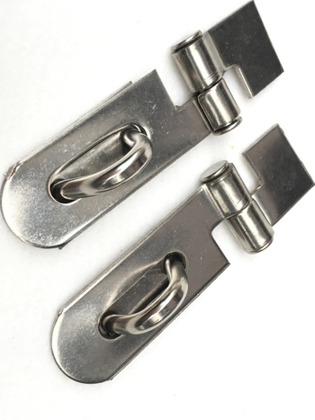 Horizontāla slēdzene no nerūsējoša tērauda, modelis 2,5 collas