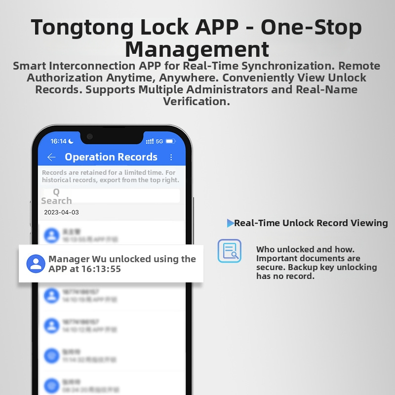 Elektroniska aizslēdzene ar pirkstu nospiedumu, modeļa G916, ūdensizturīga, glabā 50 pirkstu nospiedumus, atslēdz vairāk nekā 10 000 reižu, skenēšana līdz 2 sekundēm.