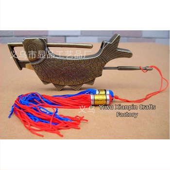 Sakausējuma slēdzene antīkā stila horizontāla aizsardzība; svars 100 g; stils Jaunais Ķīnas stils