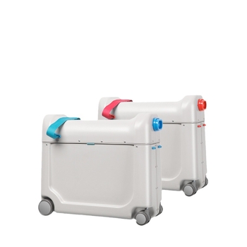 Dječja višenamjenska putna torba s booster funkcijom i prijenosnim krevetom za putovanja — ABS materijal, otvaranje s kopčom (latch), brava, univerzalni kotači, rekreacijska putovanja