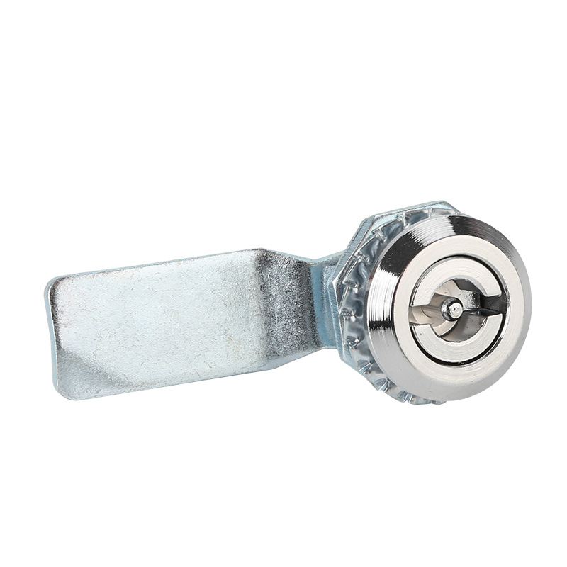 MS705 cilindriskā slēdzene no cinka sakausējuma, spārnu formas dizains, piemērots skapjiem un sadales kastēm