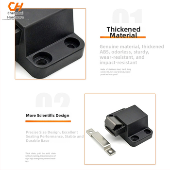 Mājsaimniecības slēdzene, modelis 846, plastmasas korpuss, Fujian Hardware, mūsdienīgs minimālisma stils