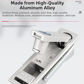 MS713 skapja durvju slēdzene ar rokturi, moderns vienkāršs stils, Hongcai Electric zīmols, pielāgošana pieejama