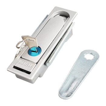 MS713 skapja durvju slēdzene ar rokturi, moderns vienkāršs stils, Hongcai Electric zīmols, pielāgošana pieejama