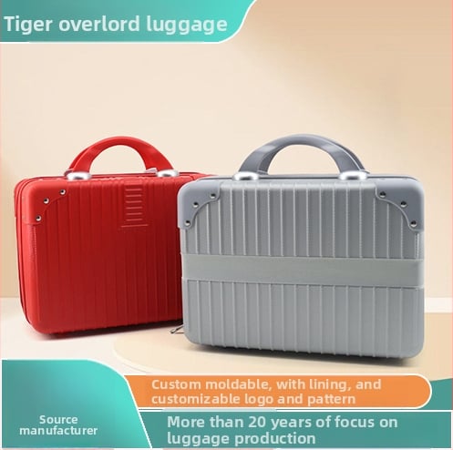 ABS materjalist kosmeetika reisikott lennuki tüüpi ratastega, tõmblukuga avamine, veekindel ja kulumiskindel, laiendatava kihiga.