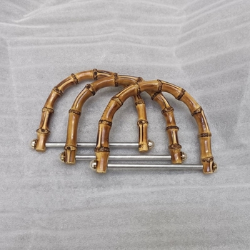 Bambuko rankena rankinei Morihiro – Medžiaga: Bambukas; U formos rankena; Bambuko žiedas; Modelis: vienos spalvos; Bagažinės priedai