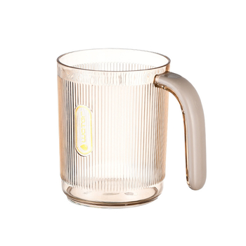 Ceașcă de clătire a gurii din plastic, etanșă și anti-scurgeri, formă regulată de poligon, strat unic