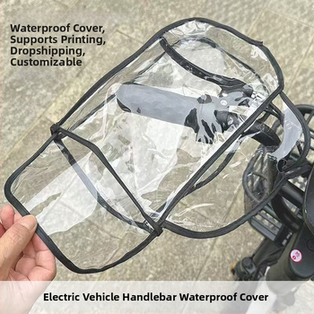 Elektriskā velosipēda stūres pārsegs, ūdensizturīgs, pret vēju, silts ziemā