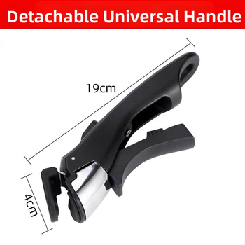 ABS mâner detașabil pentru vase de bucătărie – anti-arși, antiderapant, universal pentru wok