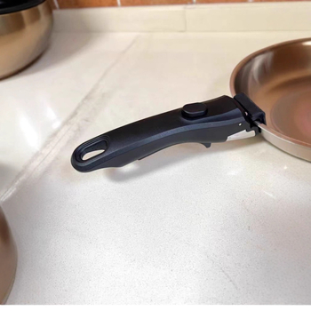 ABS mâner detașabil pentru vase de bucătărie – anti-arși, antiderapant, universal pentru wok