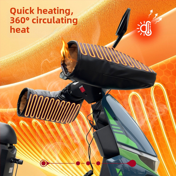 Калъф за нагряващи дръжки за електрически превозни средства – PU материал, подходящ за електрически превози, мотори и триколки