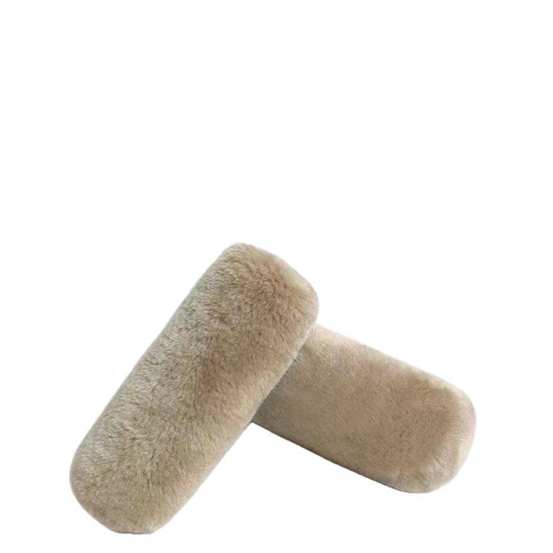 Плюшено универсално покривало за кормило за електрически велосипеди – антиподхлъзващо, зимно удебелено, нормална дебелина