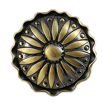 Mâner pentru sertar și dulap — design ciupercă-crizantemă, aliaj de zinc, montaj pe suprafață, turnare prin injecție, stil modern minimalist