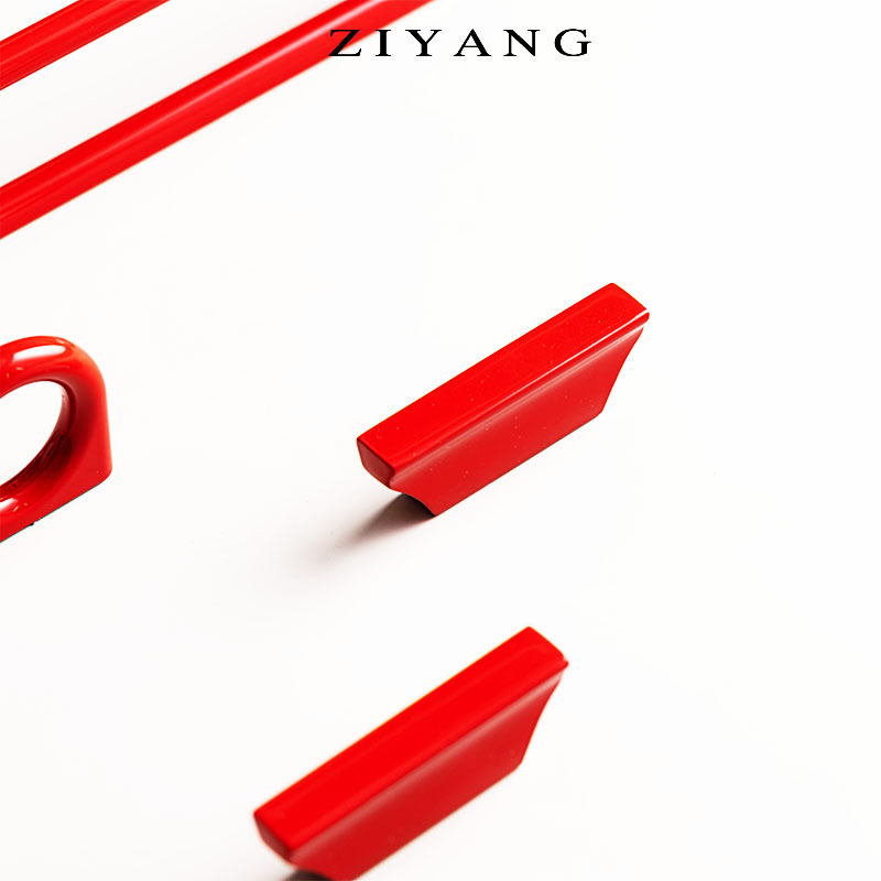 Szekrényajtó fogantyú, kör alakú, cink ötvözet, Zy1088, könnyed luxus stílus