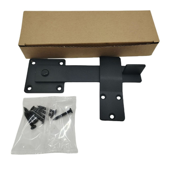 Zăvor pentru uși cu bolt solid rotativ la 360° pentru uși de hambar și uși glisante — model Eisen-y03, brand EISEN; material: oțel de carbon; suprafață tratată electrostatic; utilizare: mâner de ușă din lemn.