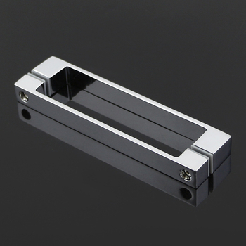 Rongxin Hardware RX-D368 dvostruka ručka za vrata od cinkovog legura s elektroplatiranjem, moderan minimalistički stil