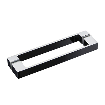 Rongxin Hardware RX-D368 dvostruka ručka za vrata od cinkovog legura s elektroplatiranjem, moderan minimalistički stil