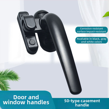 Kvaka za prozor od aluminijske legure, za prozor sa vanjskim otvaranjem, s blokadom, model Handle 01