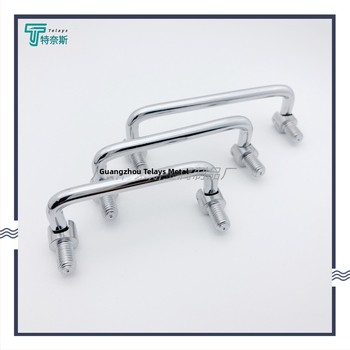 Mâner pentru ușă dulap L506, oțel inoxidabil, cromat, pliabil, mobil