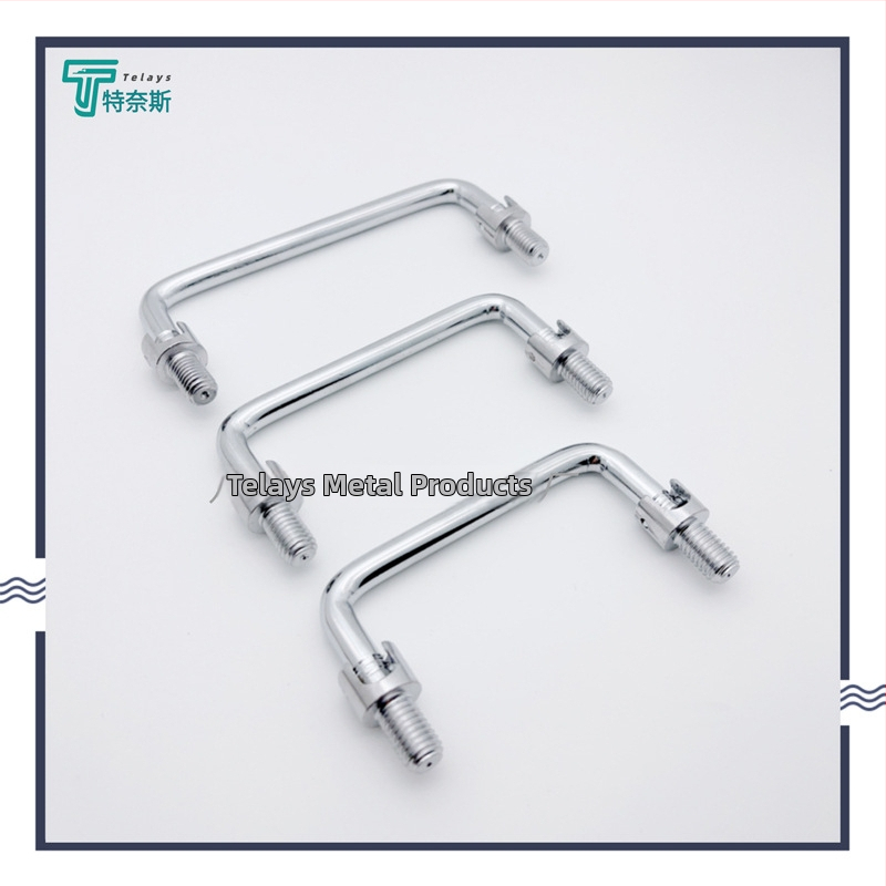 Mâner pentru ușă dulap L506, oțel inoxidabil, cromat, pliabil, mobil