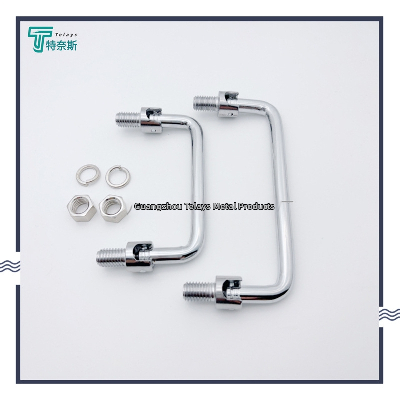 Mâner pentru ușă dulap L506, oțel inoxidabil, cromat, pliabil, mobil