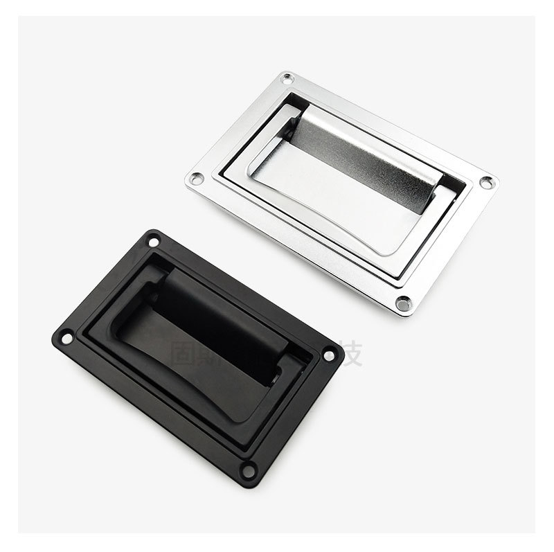 Mâner rabatabil pentru dulap din aliaj de zinc, cu cutie pătrată încorporată, rezistent, design mobil