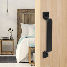 Ručka za barn door za ormariće i drvena vrata, hardver za klizna vrata u kuhinji i pregradna vrata, ugljični čelik i aluminij