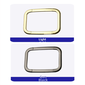 Somas rokturis no cinka sakausējuma, liešana, taisnstūra gredzens somām, Jin Hongyang