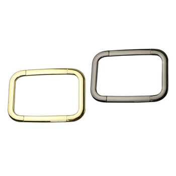 Somas rokturis no cinka sakausējuma, liešana, taisnstūra gredzens somām, Jin Hongyang