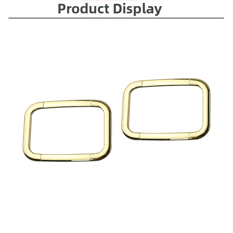 Somas rokturis no cinka sakausējuma, liešana, taisnstūra gredzens somām, Jin Hongyang