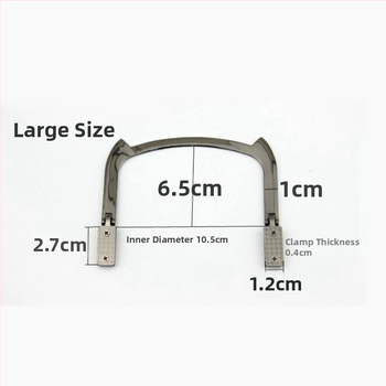 Somas rokturis pūces galvas formā no cinka sakausējuma – modelis 666, All Crown, sieviešu somām