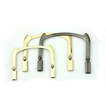 Somas rokturis pūces galvas formā no cinka sakausējuma – modelis 666, All Crown, sieviešu somām