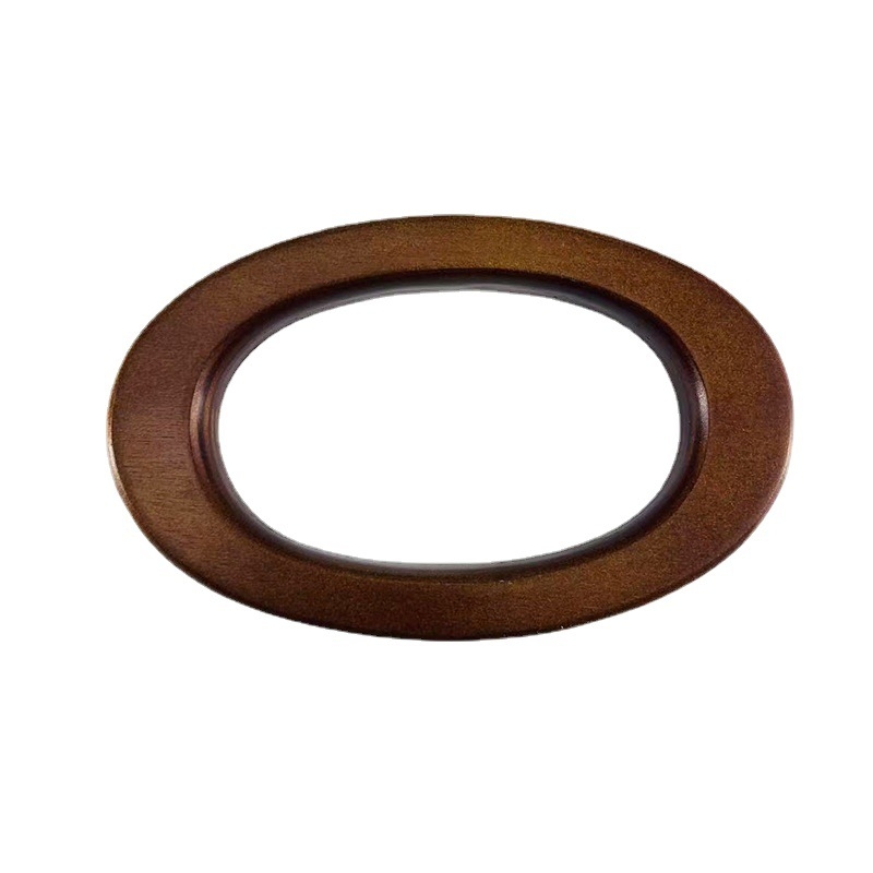 DIY dodaci za torbe: ovalna drvena ručna naramenica s pretincem za kartice (Hao Meng, model 6601, proljeće 2022)