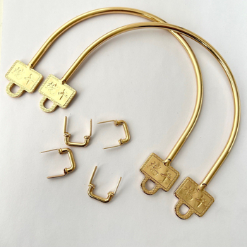 Metāla rokturis ar sprādzi dāvanu kastēm, modelis Handle buckle, zīmols Long Song, izcelsme Guangzhou