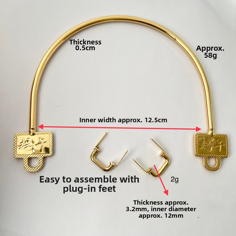 Metāla rokturis ar sprādzi dāvanu kastēm, modelis Handle buckle, zīmols Long Song, izcelsme Guangzhou