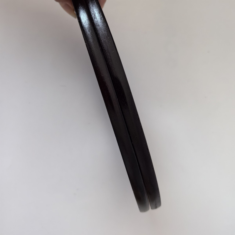 Drška za torbu od drveta, gradski minimalistički stil, jednofarbni uzorak