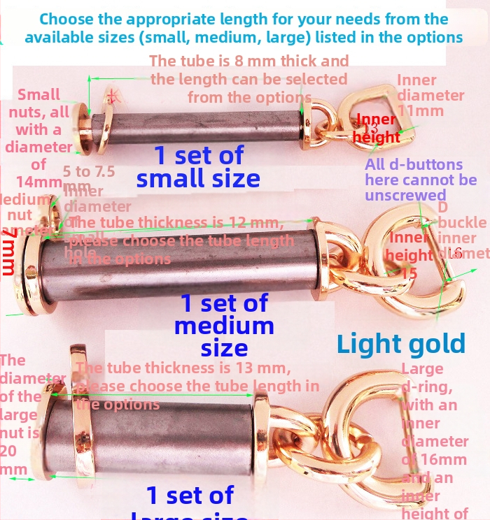 Cârlig metalic pentru geantă – Shrimp Button, accesorii pentru bagaje, nasture din piele, primăvara 2024